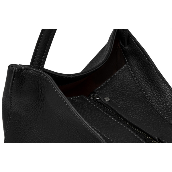 Gianni Chiarini - Ludovica Leðurtaska Black '24 - Image 4
