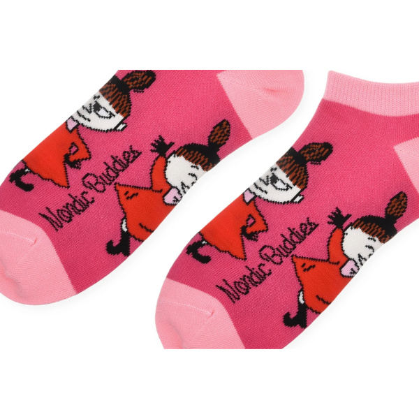 Nordicbuddies - Ökklasokkar 36-42 Mía Litla Pink - Image 2