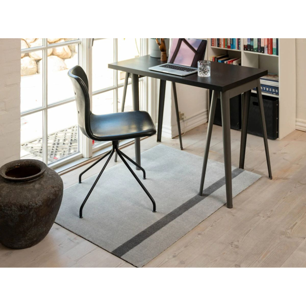 Tica - Dyramotta Stripes 130x90cm L.Grey/Grey - Image 3