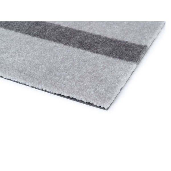 Tica - Dyramotta Stripes 60x90cm L.Grey/Grey - Image 3
