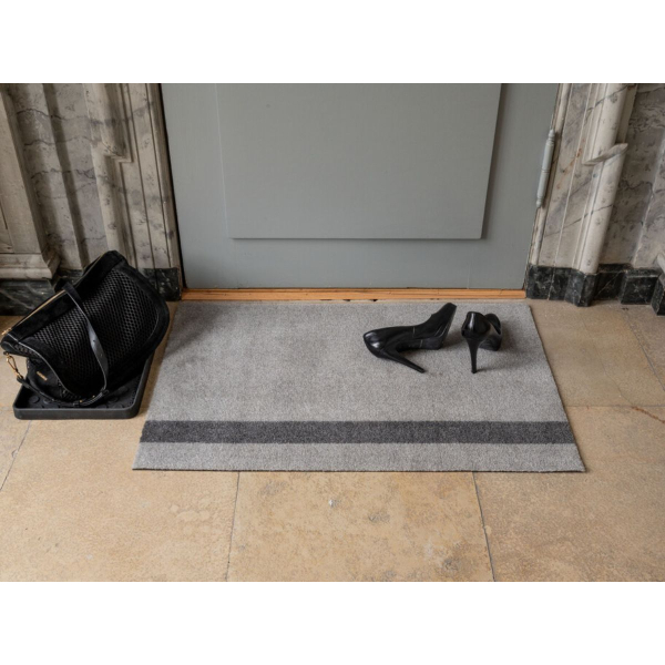 Tica - Dyramotta Stripes 60x90cm L.Grey/Grey - Image 2