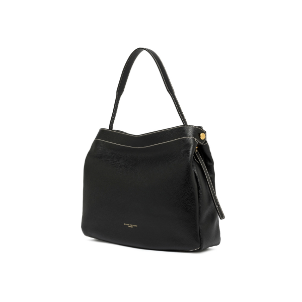 Gianni Chiarini - Ottavia Leðurtaska Stór Nero - Image 3
