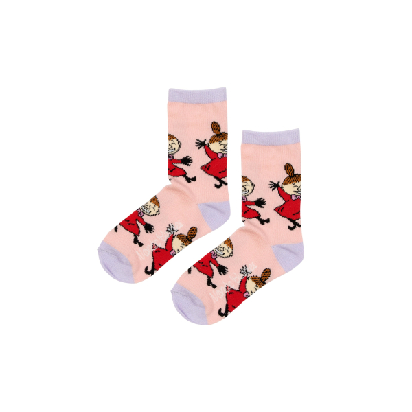 Moomin Barnasokkar 2pack Snorkstelpa & Mía Purple/Peach - Image 3