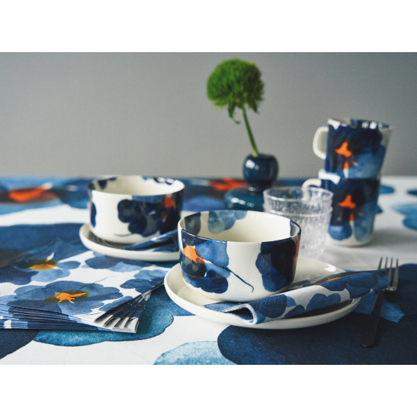 Havi - Marimekko Servíettur Stórar Valssi Blue - Image 2