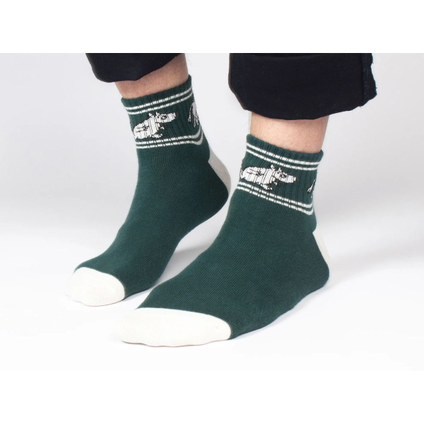 Ökklasokkar 40-45 Múmínsnáði Retro Green - Image 2