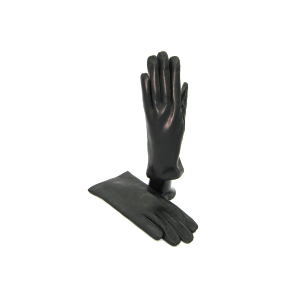 Sermoneta - Nappa Leðurhanskar Cashmere Black - Image 3