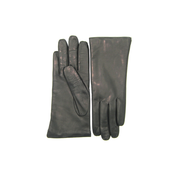Sermoneta - Nappa Leðurhanskar Cashmere Black - Image 2