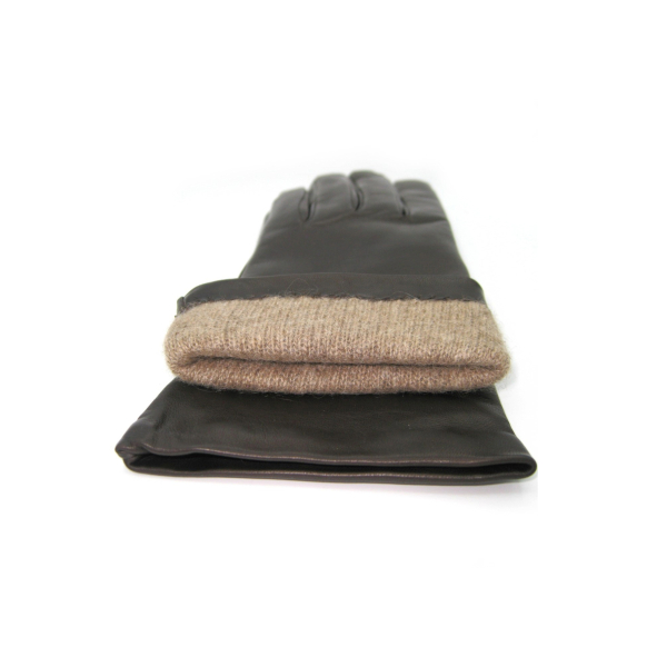 Sermoneta - Nappa Leðurhanskar Cashmere Brown - Image 2