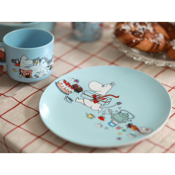 Rätt Start - Moomin Diskur Picnic Ljósblár - Image 2