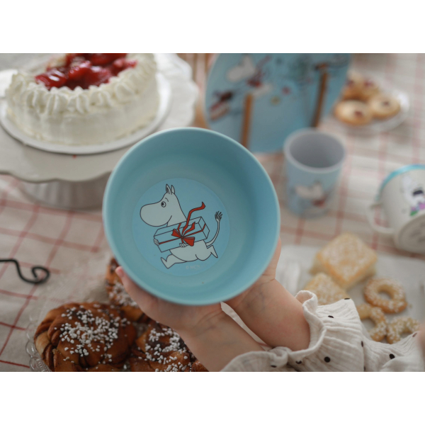 Rätt Start - Moomin Skál Picnic Ljósblá - Image 2