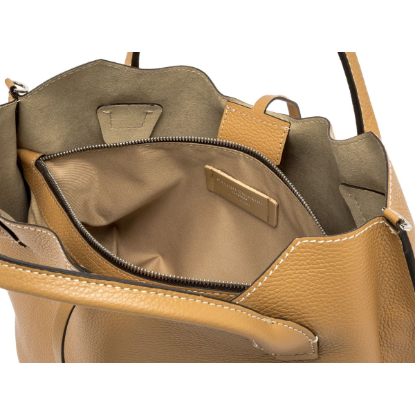 Gianni Chiarini - Fiamma Leðurtaska Stór Nature - Image 3