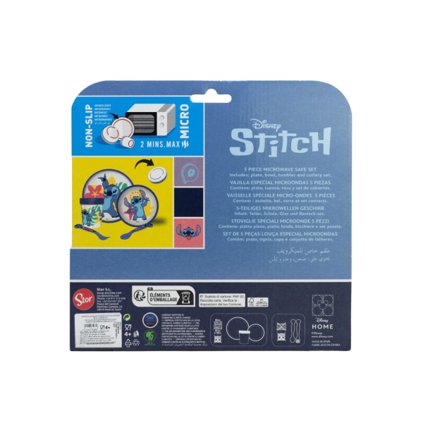 Stitch - Matarsett Non Slip 5stk - Image 3