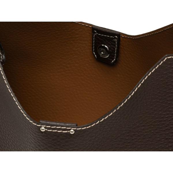 Gianni Chiarini - AURORA Leðurtaska '25 Espresso-Castoro - Image 4