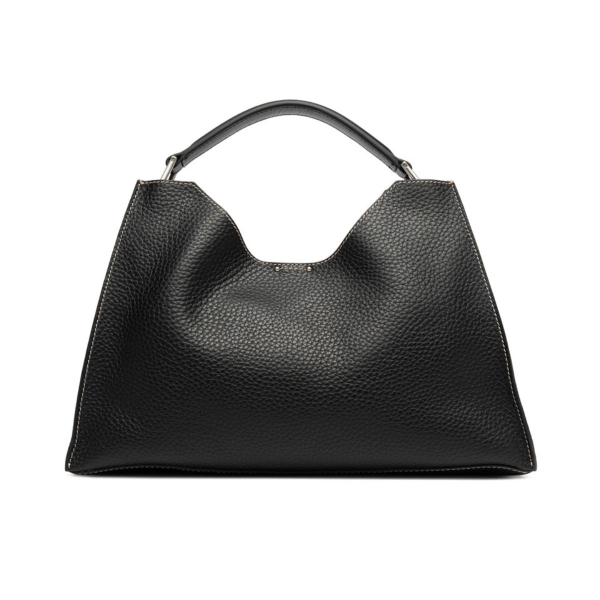Gianni Chiarini - AURORA Leðurtaska '25 Nero-Castoro - Image 2