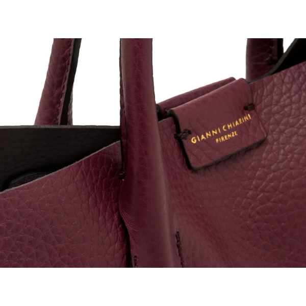 Gianni Chiarini - ARETHA Leðurtaska H.25 cm '25 Wineberry - Image 5