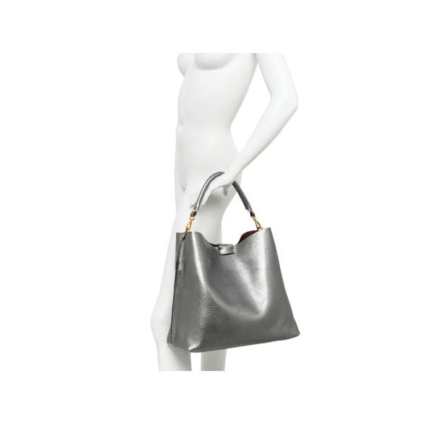 Gianni Chiarini - ARETHA Leðurtaska H.31 cm '25 Nero - Image 6