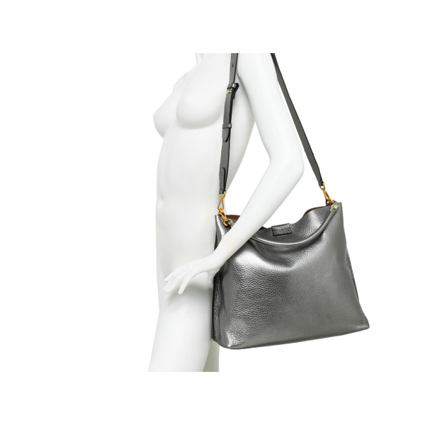 Gianni Chiarini - ARETHA Leðurtaska H.31 cm '25 Nero - Image 7