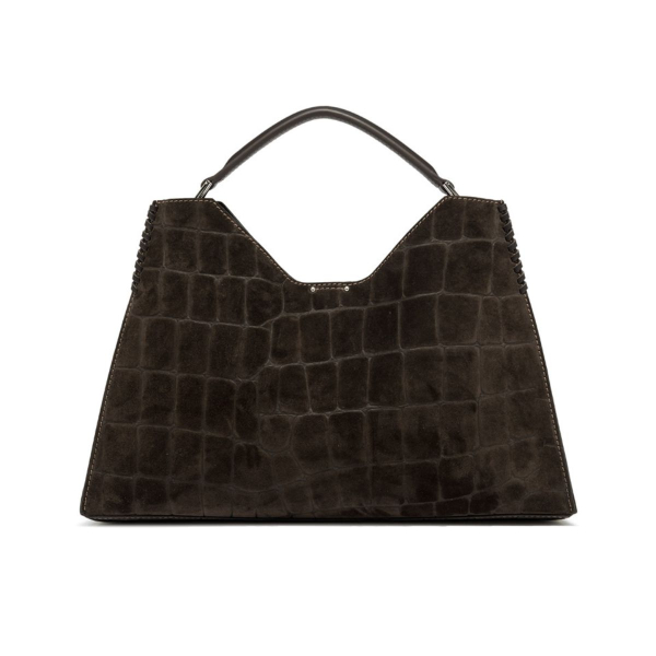 Gianni Chiarini - AURORA Taska Rúskinn '25 Cocco Espresso - Image 3