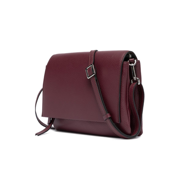 Gianni Chiarini - THREE Leðurtaska Stór '25 Wineberry - Image 3