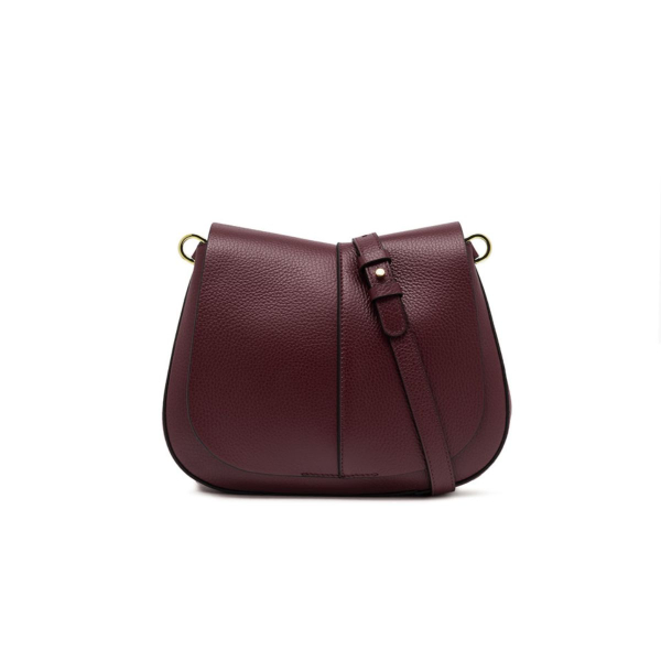 Gianni Chiarini - HELENA ROUND Leðurtaska Lítil '25 Wineberry - Image 2