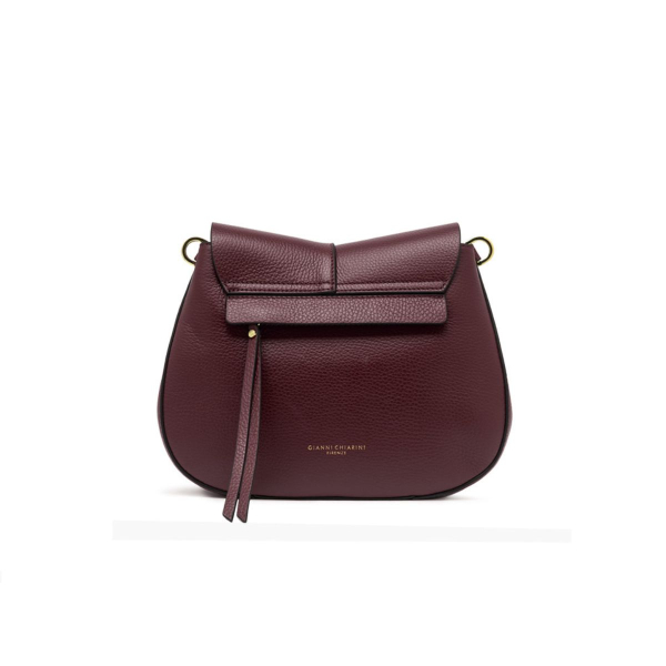 Gianni Chiarini - HELENA ROUND Leðurtaska Lítil '25 Wineberry - Image 3