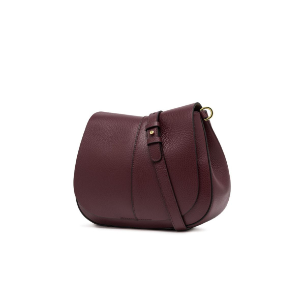 Gianni Chiarini - HELENA ROUND Leðurtaska Lítil '25 Wineberry - Image 4