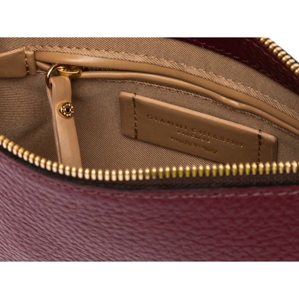 Gianni Chiarini - BROOKE Leðurtaska Lítil '25 Wineberry - Image 4