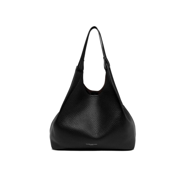 Gianni Chiarini - DUA Leðurtaska Stór '25 Nero-Castoro - Image 3