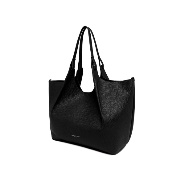 Gianni Chiarini - DUA Leðurtaska Stór '25 Nero-Castoro - Image 2