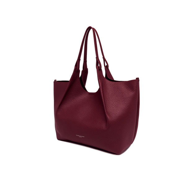 Gianni Chiarini - DUA Leðurtaska Stór '25 Wineberry - Image 3