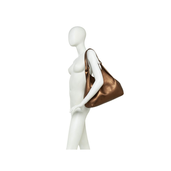 Gianni Chiarini - DUA Leðurtaska Stór '25 Nero-Castoro - Image 5