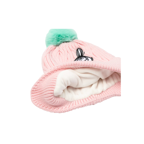 Nordicbuddies - Barnahúfa Little My Pink/Green - Image 2