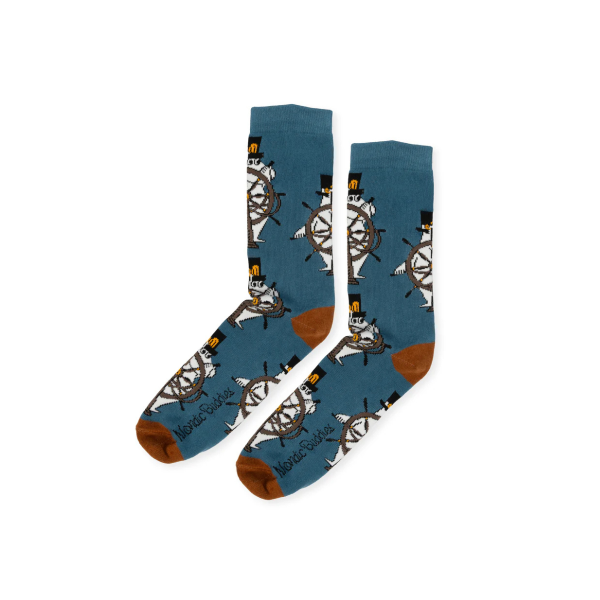 Moomin - Gjafabox Sokkar 40-45 2stk Múmínpabbi Bláir - Image 2