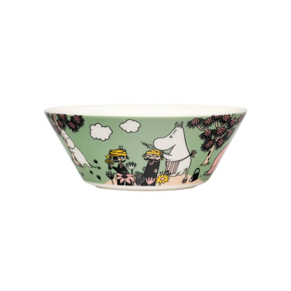 Moomin -  Skál 15cm 80ára Loving Care - Image 3
