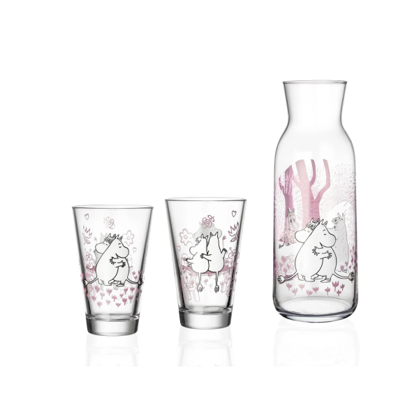 Moomin - Glös 30ára 2stk Love - Image 2