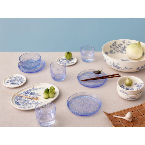 Moomin - Mystic Forest Glas 28cl 2stk Blue - Image 3