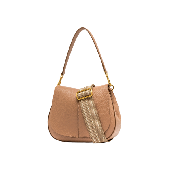 Gianni Chiarini - HELENA ROUND Leðurtaska Stór Clay - Image 4