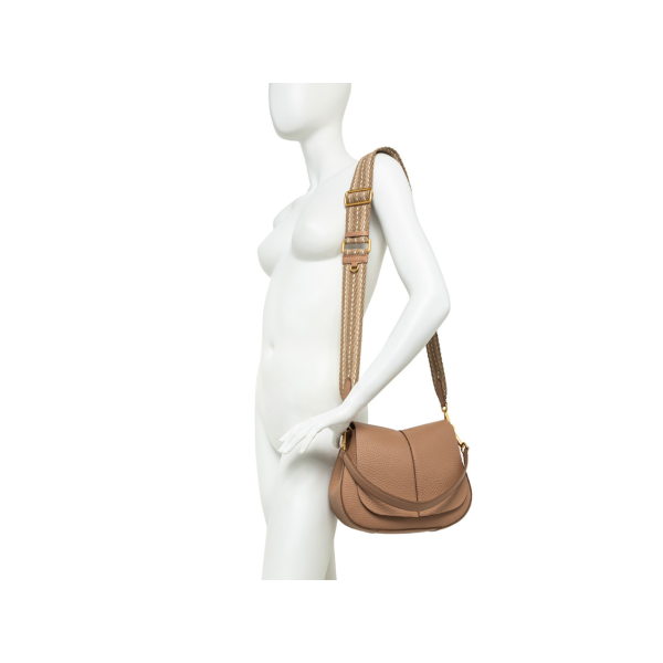 Gianni Chiarini - HELENA ROUND Leðurtaska Stór Spice - Image 3