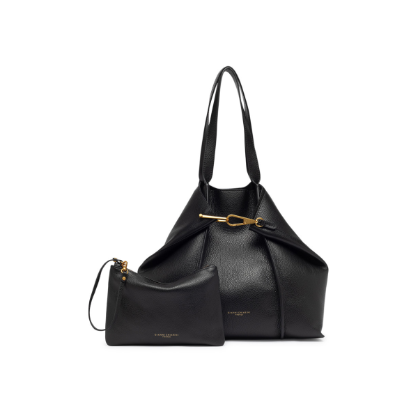 Gianni Chiarini - ZAHARA Leðurtaska Nero - Image 6