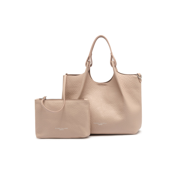 Gianni Chiarini - DUA Leðurtaska Lítil Pink Salt - Image 5